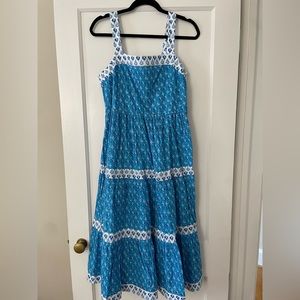 NWT Blue and White J. Crew Dress.